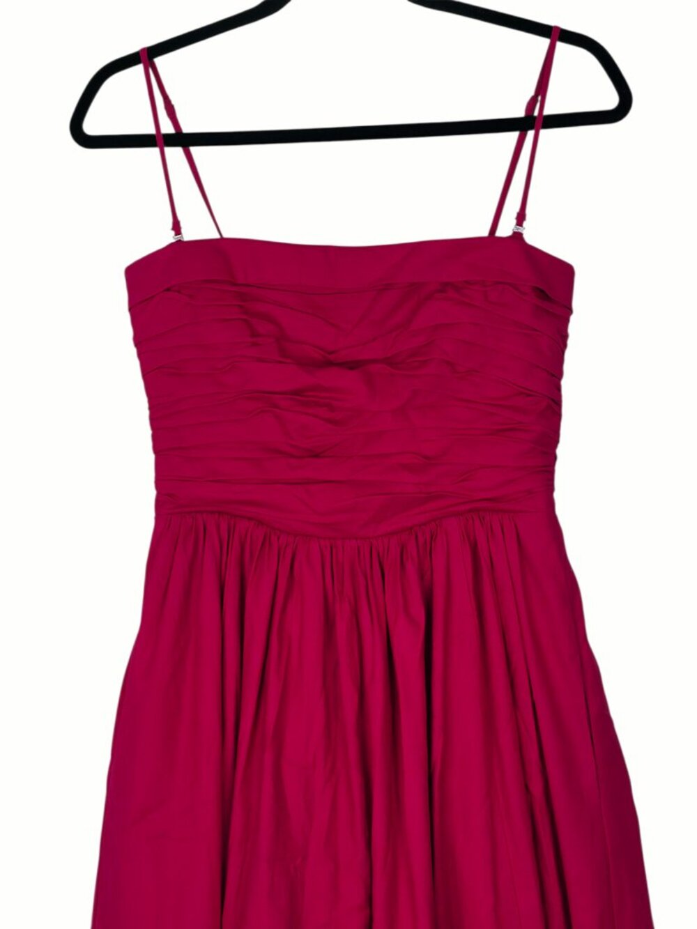 Reformation Kastoria Dress Rhubarb Pink Maxi Gown Size 6 - Picture 5 of 10